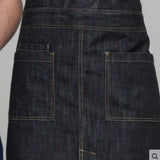 BLACK Denim Bib Apron M344