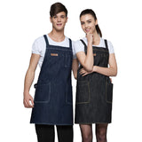 DENIM BIB APRON for cooking, gardening, crafting, tattoo artists, bartenders, baristas, chefs, hair stylists, etc. Personalized gifts for a birthday, wedding, Mother's Day, Father's day ,anniversary or housewarming. Denim apron, Retro Flirty Apron, Embriodered aprons, Barista apron, BBQ apron, Grill apron, Barber apron, Chef apron