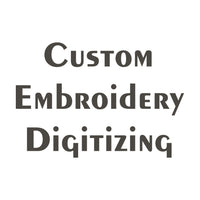 Custom Logo Embroidery Digitizing